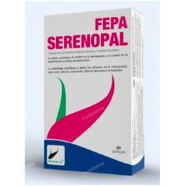 FEPADIET Serenopal 60 Cápsulas - Alivio para la Menopausia y Control del Sudor Excesivo con Salvia