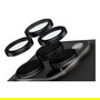 PanzerGlass SAFE Protector de Lente de Cámara Negro para iPhone 16 Pro y iPhone 16 Pro Max, Vidrio Templado
