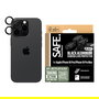 PanzerGlass SAFE Protector de Lente de Cámara Negro para iPhone 16 Pro y iPhone 16 Pro Max, Vidrio Templado