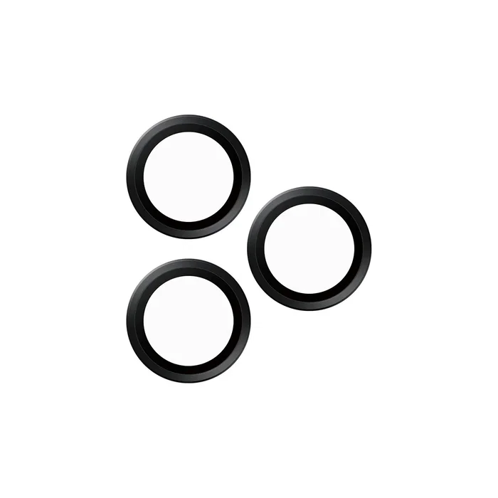 PanzerGlass Protector PanzerGlass SAFE para Cámara Lens, Negro, para Apple iPhone 16 Pro y 16 Pro Max, Vidrio Templado, Aplicación en Seco, Resistente a Golpes y Rayones