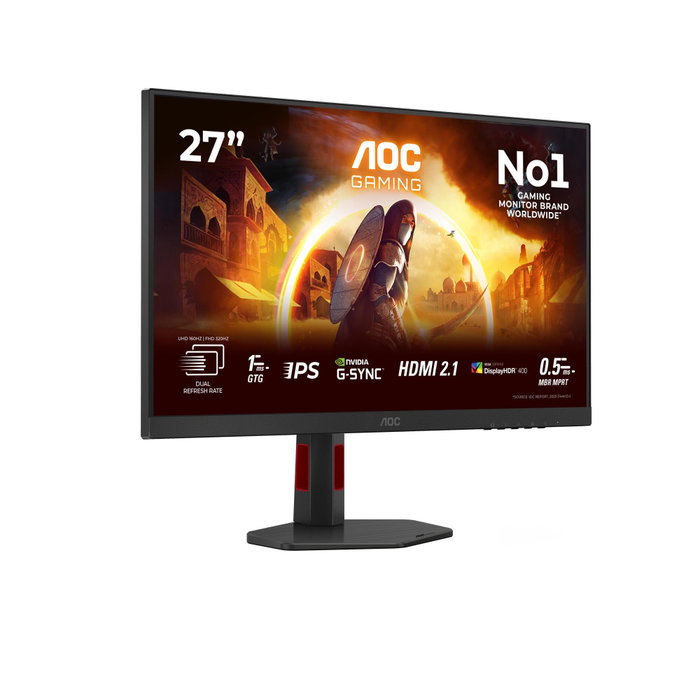 AOC U27G4R Monitor Gaming 27 pulg. 4K 160Hz/FHD 320Hz Fast IPS AOC U27G4R Monitor Gaming 27 pulg. 4K 160Hz/FHD 320Hz Fast IPS