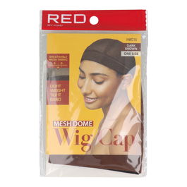 Red Kiss Gorro para Peluca Malla Oscuro Marrón