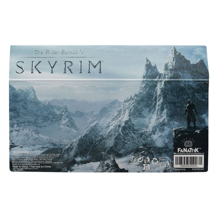 Elder Scrolls Skyrim Baraja de Naipes Caja expositora (12)