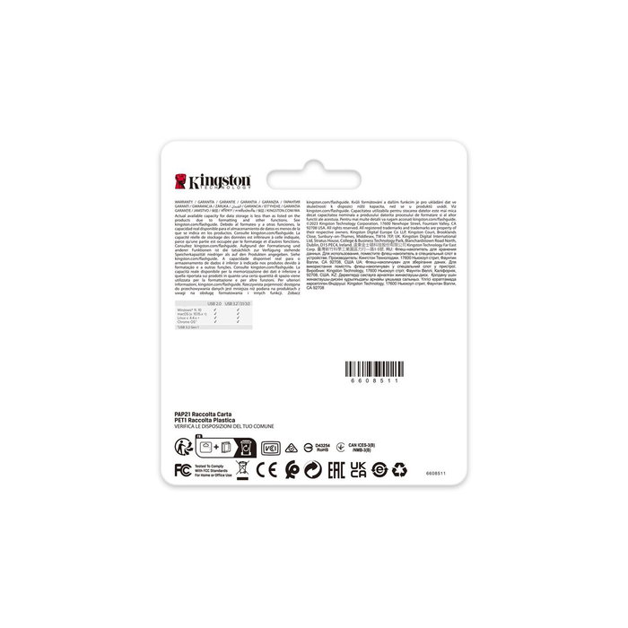Kingston DataTraveler SE9 G3 128GB USB 3.2 Oro Kingston DataTraveler SE9 G3 128GB USB 3.2 Oro