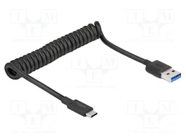 DeLOCK 85349 Cable USB Tipo A a USB C de 1,2 m 10 Gbps Negro