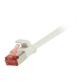 Synergy21 Patchkabel RJ45 CAT6 0.25m FTP (U/FTP) Superflex Flach en Blanco, 250 Mhz