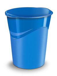 Cep Papelera de Plástico Azul de 14 Litros