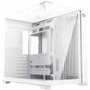 Hiditec SKY Caja Gaming Semitorre Blanca con Cristal Templado