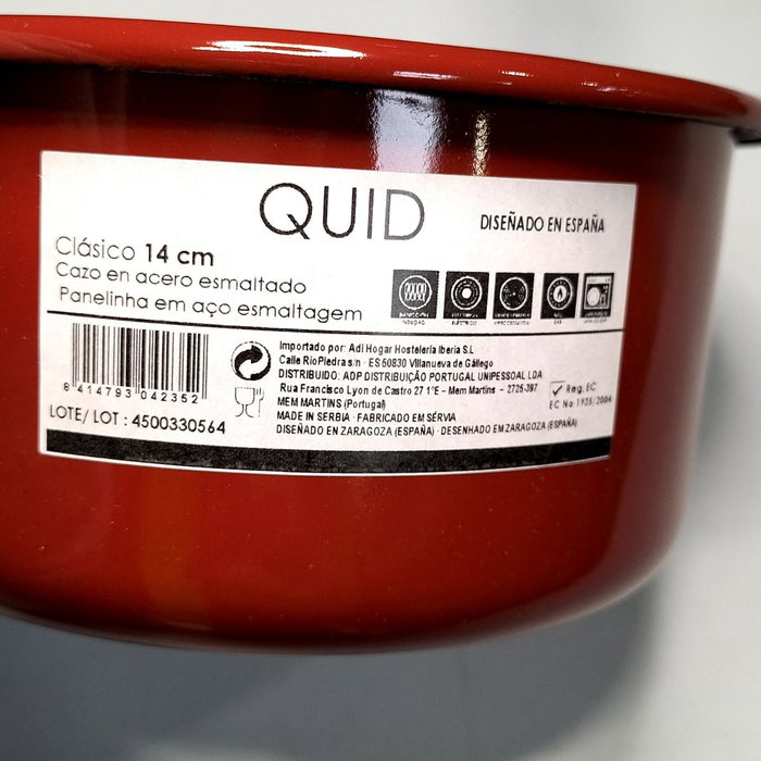 Quid Cazo de Acero Esmaltado Clásico QD