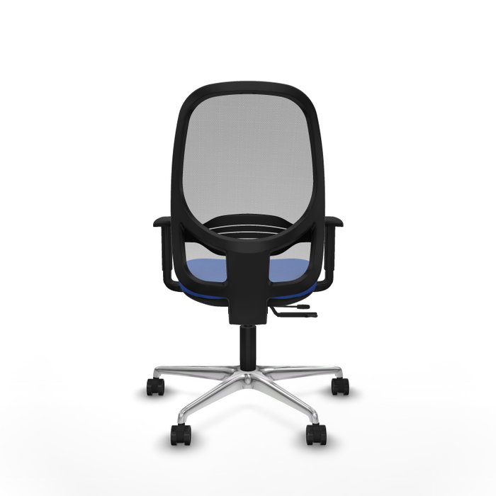 PIQUERAS Y CRESPO Silla de oficina Cilanco con mecanismo Sincro/Traslack Azul y Gris PIQUERAS Y CRESPO Silla de oficina Cilanco con mecanismo Sincro/Traslack Azul y Gris