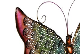 DKD Home Decor Decoracion Pared Shabby Multicolor Metal 4 x 45.5 x 56 cm (4 Unidades)