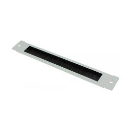 GoodConnections Regleta de cepillos 380 mm x 57 mm gris claro (RAL7035)