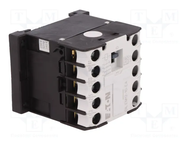 EATON ELECTRIC Contactor DILEM 3-polar 12A 230VAC