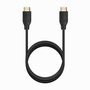 AISENS Cable HDMI V2.0 Premium Alta Velocidad Hec 4K@60Hz 18Gbps A/M-A/M Negro 1.5m