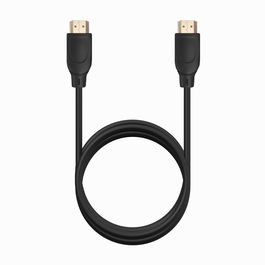 AISENS - CABLE HDMI V2.0 PREMIUM ALTA VELOCIDAD / HEC 4K@60HZ 18GBPS, A/M-A/M, NEGRO, 1.5M