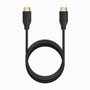 AISENS Cable HDMI V2.0 Premium 4K@60Hz 18Gbps Negro 1,5m