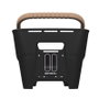 Basil Cesta Trasera Cento Neo - MIK 2.0 - Portaequipajes - 21L Sintético Reciclado - Bicicletas Urbanas y Eléctricas