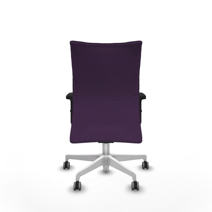 PIQUERAS Y CRESPO Silla Albacete Confidente Morada con Mecanismo Sincro y Brazos 2D PIQUERAS Y CRESPO Silla Albacete Confidente Morada con Mecanismo Sincro y Brazos 2D