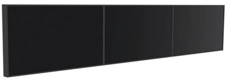 SMS PW010001 Soporte Pared Multi Display, Max 100 kg, 37" - 65", VESA 200x100 a 800x400, Negro/Aluminio