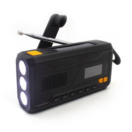 Denver SCD-2033 Radio DAB+ / FM con Bluetooth, Solar y Manivela