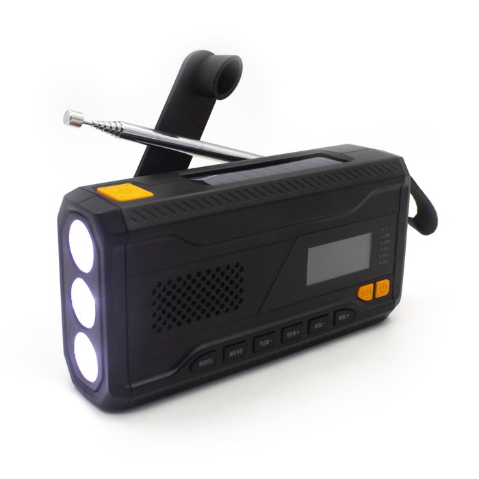 Denver SCD-2033 Radio DAB+ / FM con Bluetooth, Solar y Manivela Denver SCD-2033 Radio DAB+ / FM con Bluetooth, Solar y Manivela