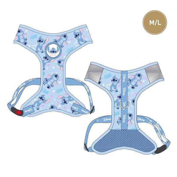 Cerdá Arnés para Perros T4M:M/L Talla M/L Color Light Blue