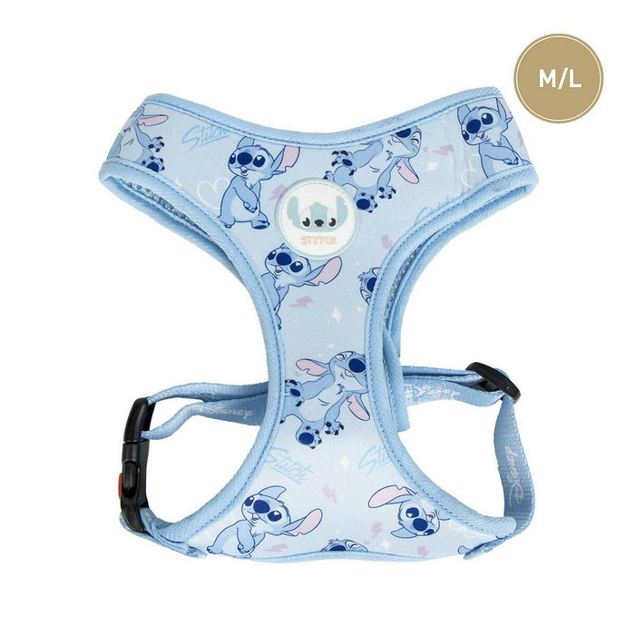 Cerdá Arnés para Perros Stitch T4M:M/L Talla M/L Color Light Blue Cerdá Arnés para Perros Stitch T4M:M/L Talla M/L Color Light Blue