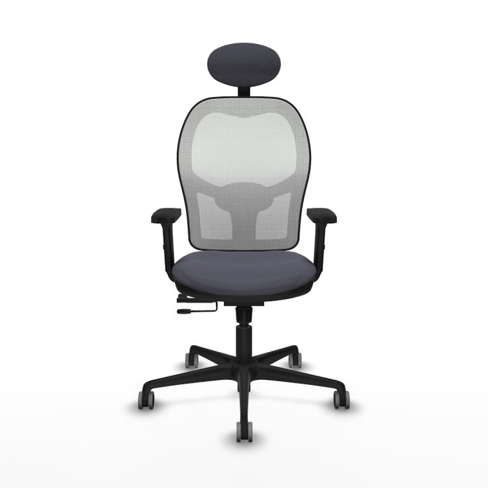PIQUERAS Y CRESPO Silla de oficina Jorquera Gris y Blanca PIQUERAS Y CRESPO Silla de oficina Jorquera Gris y Blanca