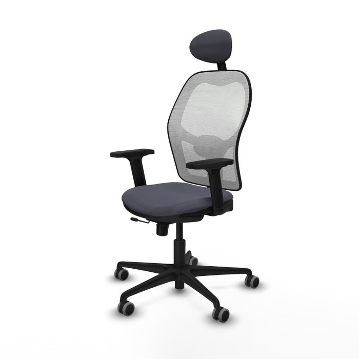 PIQUERAS Y CRESPO Silla de oficina Jorquera Gris y Blanca PIQUERAS Y CRESPO Silla de oficina Jorquera Gris y Blanca