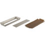 De Buyer Molde rectangular perforado RETT. FORATO 35x10.5x3.5cm