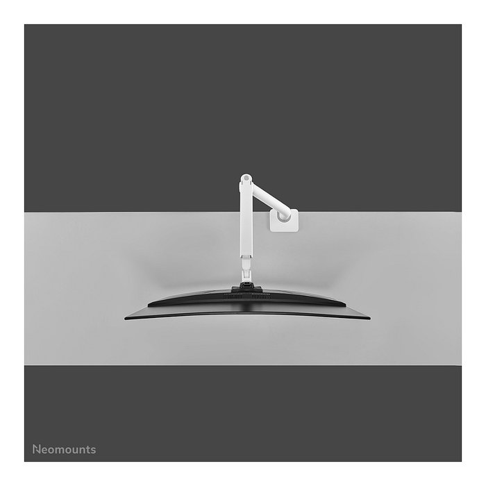 Neomounts DS70S-950WH1 Brazo de Monitor de Mesa de Resorte de Gas para Pantallas de 17 a 49 pulgadas con Montaje VESA 100x100 mm y Capacidad de 18 kg, Color Blanco Neomounts DS70S-950WH1 Brazo de Monitor de Mesa de Resorte de Gas para Pantallas de 17 a 49 pulgadas con Montaje VESA 100x100 mm y Capacidad de 18 kg, Color Blanco