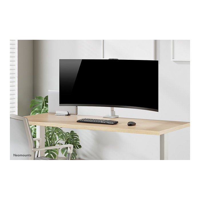 Neomounts DS70S-950WH1 Brazo de Monitor de Mesa de Resorte de Gas para Pantallas de 17 a 49 pulgadas con Montaje VESA 100x100 mm y Capacidad de 18 kg, Color Blanco Neomounts DS70S-950WH1 Brazo de Monitor de Mesa de Resorte de Gas para Pantallas de 17 a 49 pulgadas con Montaje VESA 100x100 mm y Capacidad de 18 kg, Color Blanco