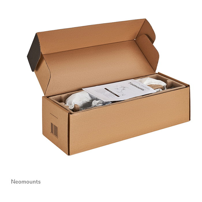 Neomounts DS70S-950WH1 Brazo de Monitor de Mesa de Resorte de Gas para Pantallas de 17 a 49 pulgadas con Montaje VESA 100x100 mm y Capacidad de 18 kg, Color Blanco Neomounts DS70S-950WH1 Brazo de Monitor de Mesa de Resorte de Gas para Pantallas de 17 a 49 pulgadas con Montaje VESA 100x100 mm y Capacidad de 18 kg, Color Blanco
