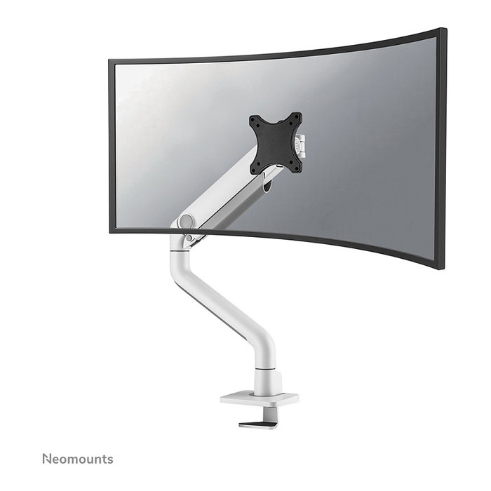 Neomounts DS70S-950WH1 Brazo de Monitor de Mesa de Resorte de Gas para Pantallas de 17 a 49 pulgadas con Montaje VESA 100x100 mm y Capacidad de 18 kg, Color Blanco Neomounts DS70S-950WH1 Brazo de Monitor de Mesa de Resorte de Gas para Pantallas de 17 a 49 pulgadas con Montaje VESA 100x100 mm y Capacidad de 18 kg, Color Blanco