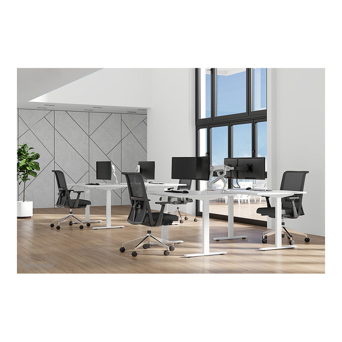 Neomounts DS70S-950WH1 Brazo de Monitor de Mesa de Resorte de Gas para Pantallas de 17 a 49 pulgadas con Montaje VESA 100x100 mm y Capacidad de 18 kg, Color Blanco Neomounts DS70S-950WH1 Brazo de Monitor de Mesa de Resorte de Gas para Pantallas de 17 a 49 pulgadas con Montaje VESA 100x100 mm y Capacidad de 18 kg, Color Blanco