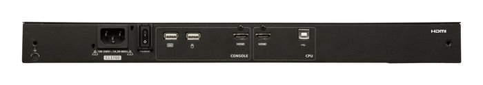 Aten CL3700 Consola LCD USB HDMI Ultra Short Depth con Pantalla 18.5'' Full HD, Distribución Alemana (QWERTZ)