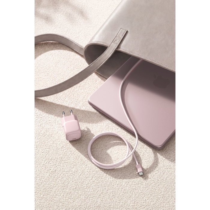 Belkin BoostCharge Cargador USB-C de 30 W con cable de 2 m, Rosa Belkin BoostCharge Cargador USB-C de 30 W con cable de 2 m, Rosa