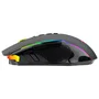 Redragon M914-RGB NIX Ratón Gaming Inalámbrico RGB 5000 DPI Negro Recargable 700mAh Diestro