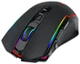 Redragon M914-RGB NIX Ratón Gaming Inalámbrico RGB 5000 DPI Negro Recargable 700mAh Diestro