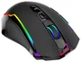 Redragon M914-RGB NIX Ratón Gaming Inalámbrico RGB 5000 DPI Negro Recargable 700mAh Diestro