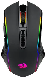 Redragon M914-RGB NIX Ratón Gaming Inalámbrico RGB 5000 DPI Negro Recargable 700mAh Diestro