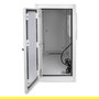 Digitus DA-1902 Carcasa para PC con Puerta de Cristal, Incluye Ventilador y Ruedas, Color Gris RAL 7035