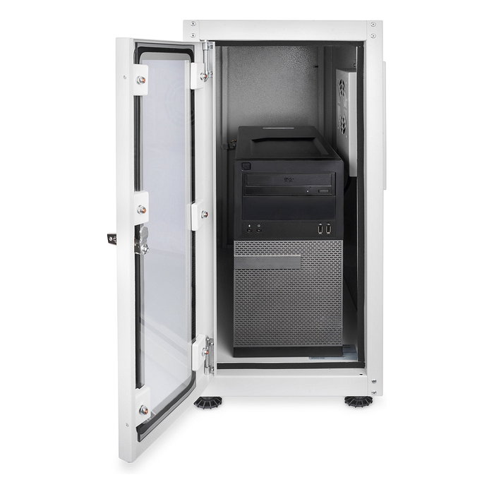 Digitus DA-1902 Carcasa para PC con Puerta de Cristal, Incluye Ventilador y Ruedas, Color Gris RAL 7035 Digitus DA-1902 Carcasa para PC con Puerta de Cristal, Incluye Ventilador y Ruedas, Color Gris RAL 7035