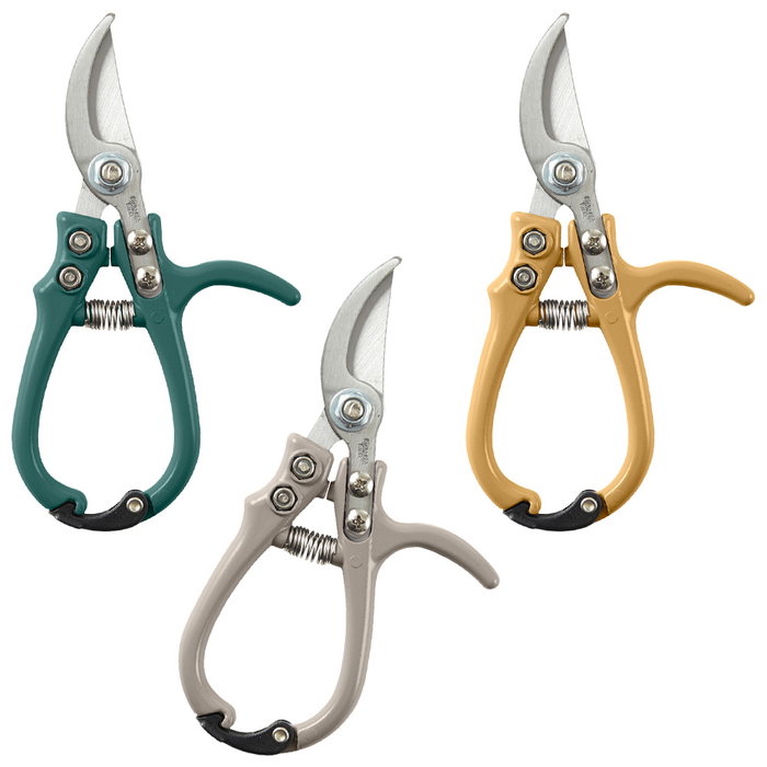 Grouw Tijeras Podar Rosas Con Bypass para Ramas de 8mm, Agarre Óptimo, Bloqueo