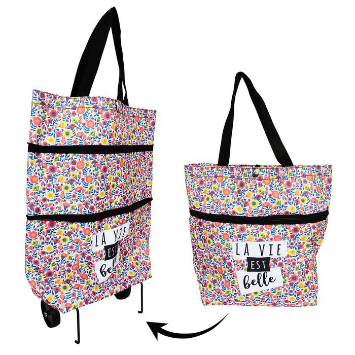 Entre Temps Bolsa-Carro Compra Liberty Poliéster