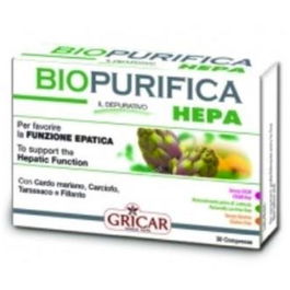 Gricar Biopurifica Hepa 30 Comprimidos