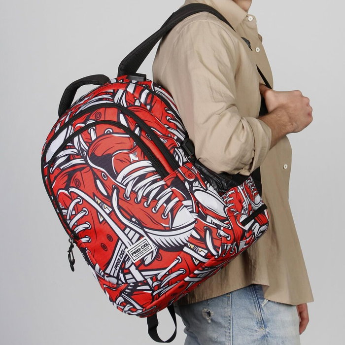 Karactermania Mochila PRODG Run. Plus FAN Sneak Rojo