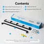 Vention Patch Panel KGCB0 24 Puertos Cat.6 Negro