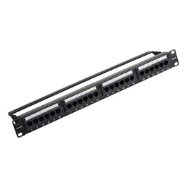 Vention Patch Panel KGCB0 24 puertos Cat.6 Negro
