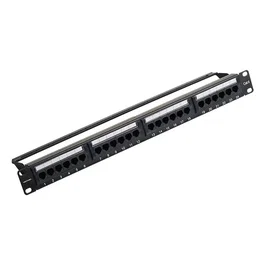 Vention Patch Panel KGCB0 24 Puertos Cat.6 Negro